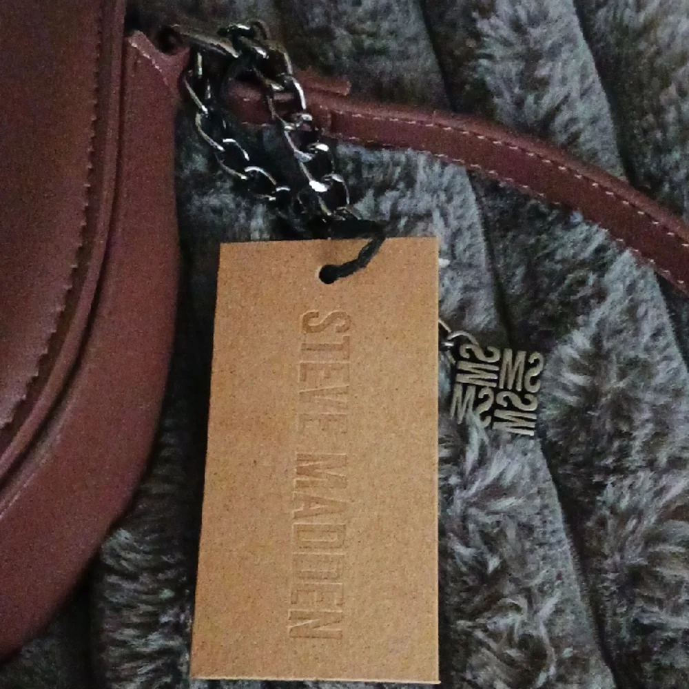 Steve Madden Brown Saddle Crossbody • Boho Chic • Adjustable Strap • Like New